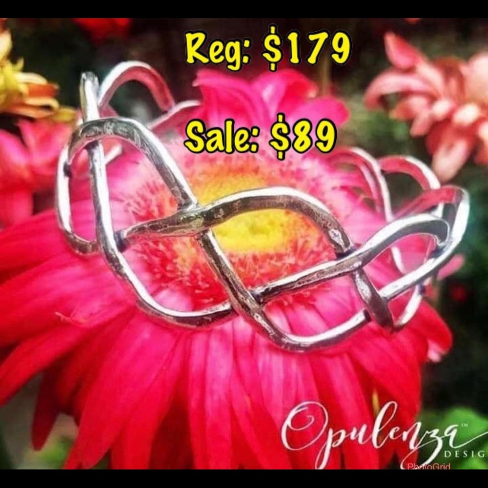 Opulenza Weave cuff bracelet